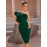 Sophisticated One Shoulder Bodycon Dress - Vibrant Solid Color, Chic Design, Perfect for Formal Occasions, Weddings, and Special Events - Ideal for Ladies, Girls, and Female Fashion Enthusiasts, Womens Clothing